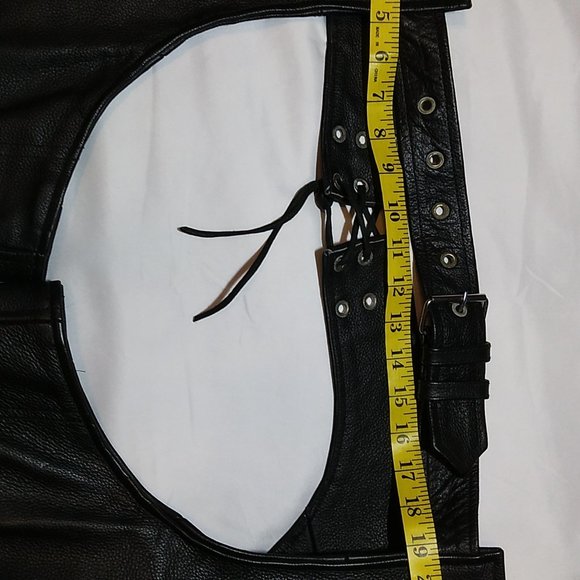 Vance Leather Chaps Mens - Picture 8 of 10